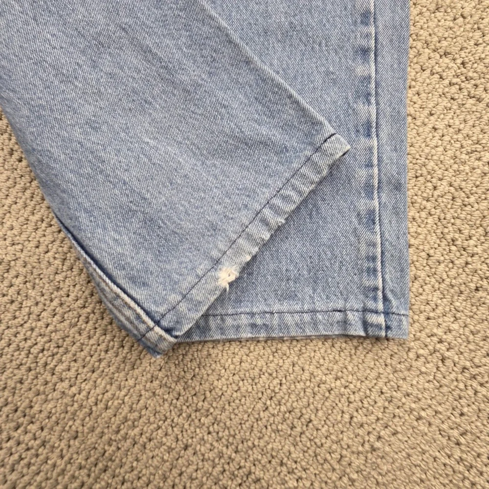 Vintage 90s Levis 505 Orange Tab Jeans Mens 34x32 Light Wash Denim USA MADE